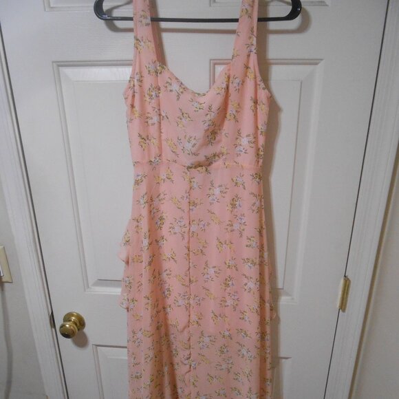 NEW Nasty Gal Collection hi-Low design layered sheer cocktail Dress size 4 👩✨ - Picture 7 of 15